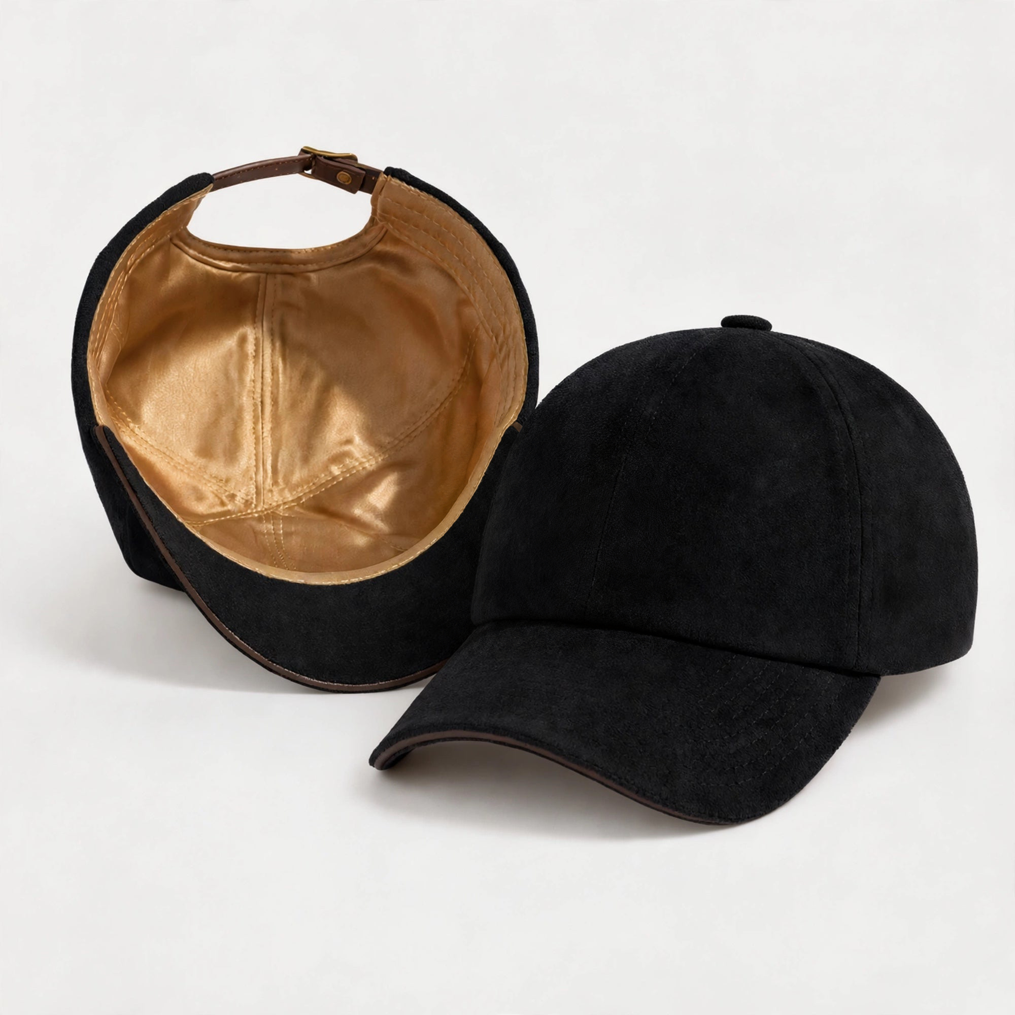 Classic Noir — unbranded technical suede hat