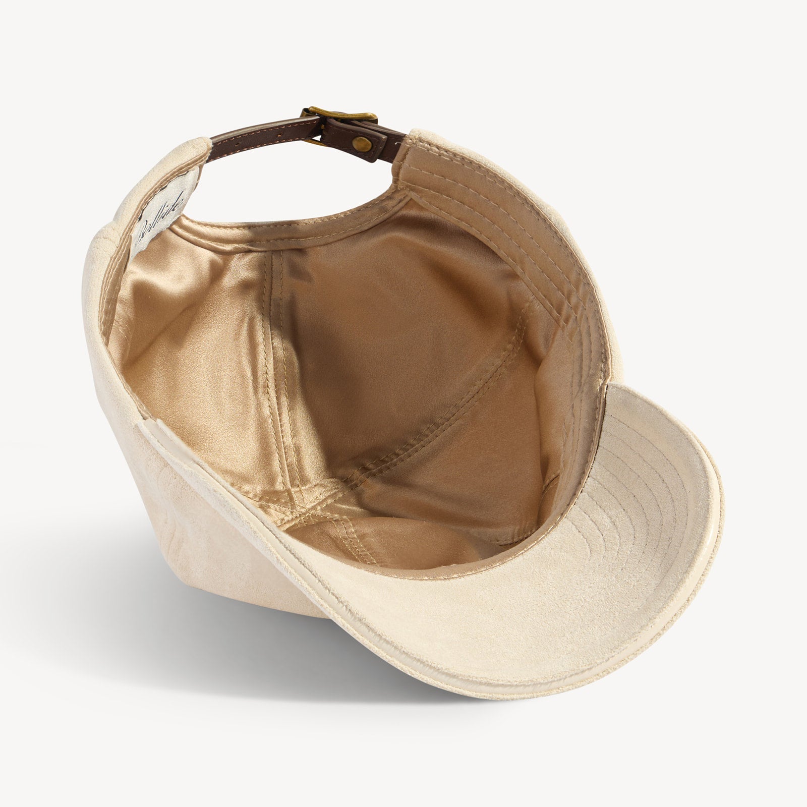 The Silk - Lined Baseball Hat - Alabaster - BOLLIDE