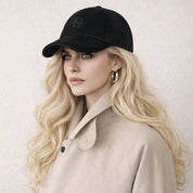 The Silk - Lined Hat in Noir Black - BOLLIDE